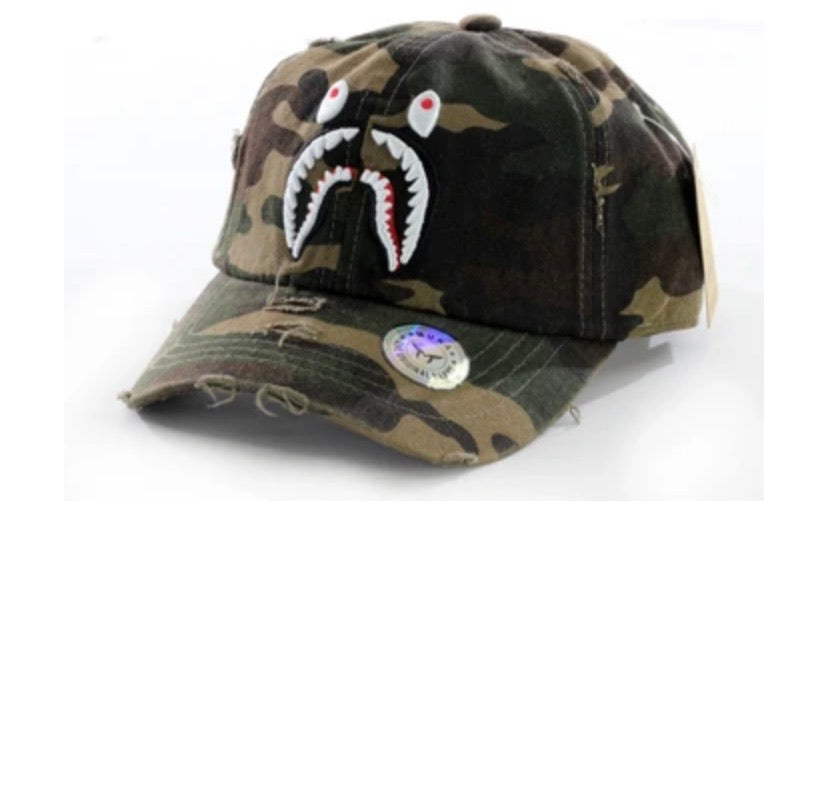 Shark Mouth Vintage Cap