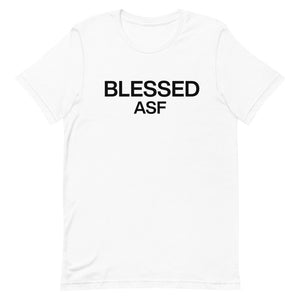Blessed Asf Short-sleeve unisex t-shirt